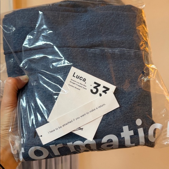 Reformation Blue Straight Leg Jeans - Picture 8 of 14